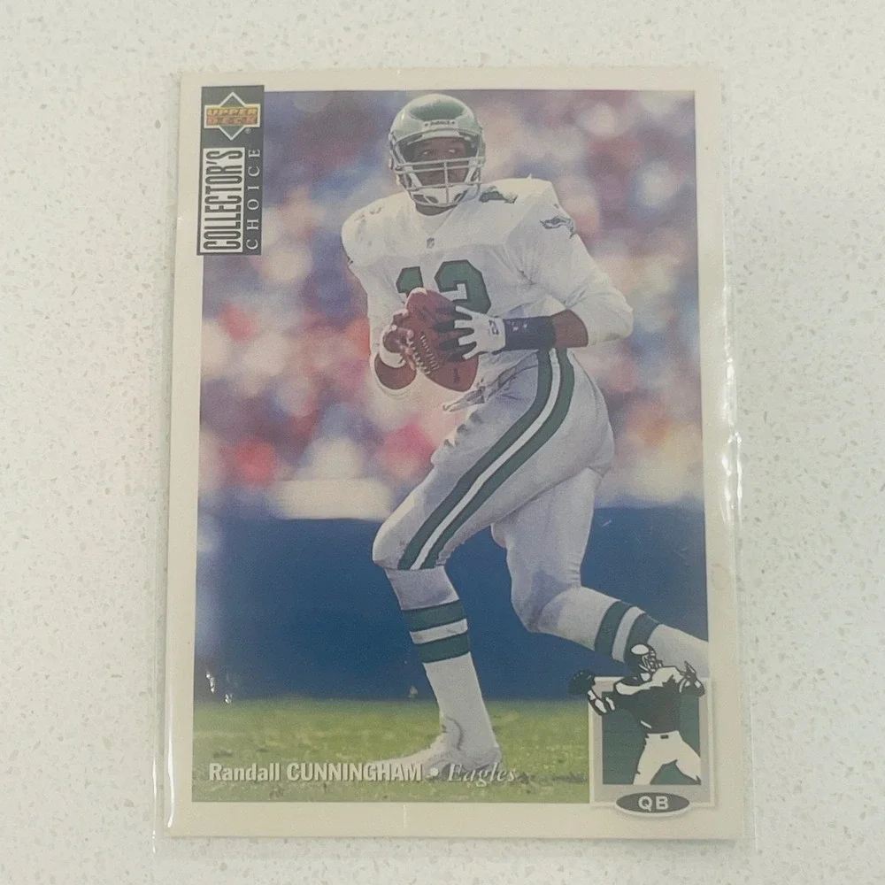 1994 Upper Deck Collector's Choice Randall Cunningham Philadelphia Eagles #21 QB